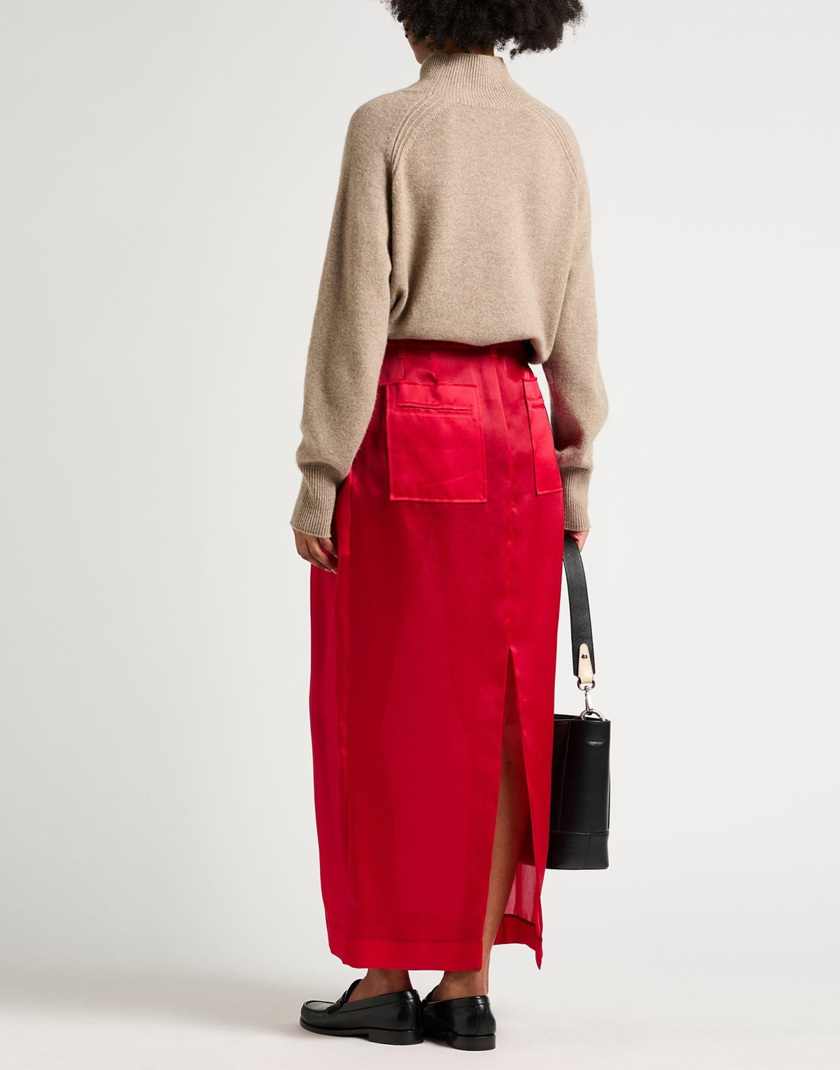 Khaite Womens Maxi skirt in Red