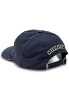 Cherry Los Angeles Mini Flag Embroidered Cotton cap - Navy - One Size
