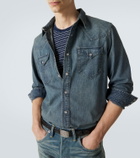 RRL Striped cotton jersey T-shirt