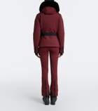 Goldbergh Hida belted hooded ski jacket