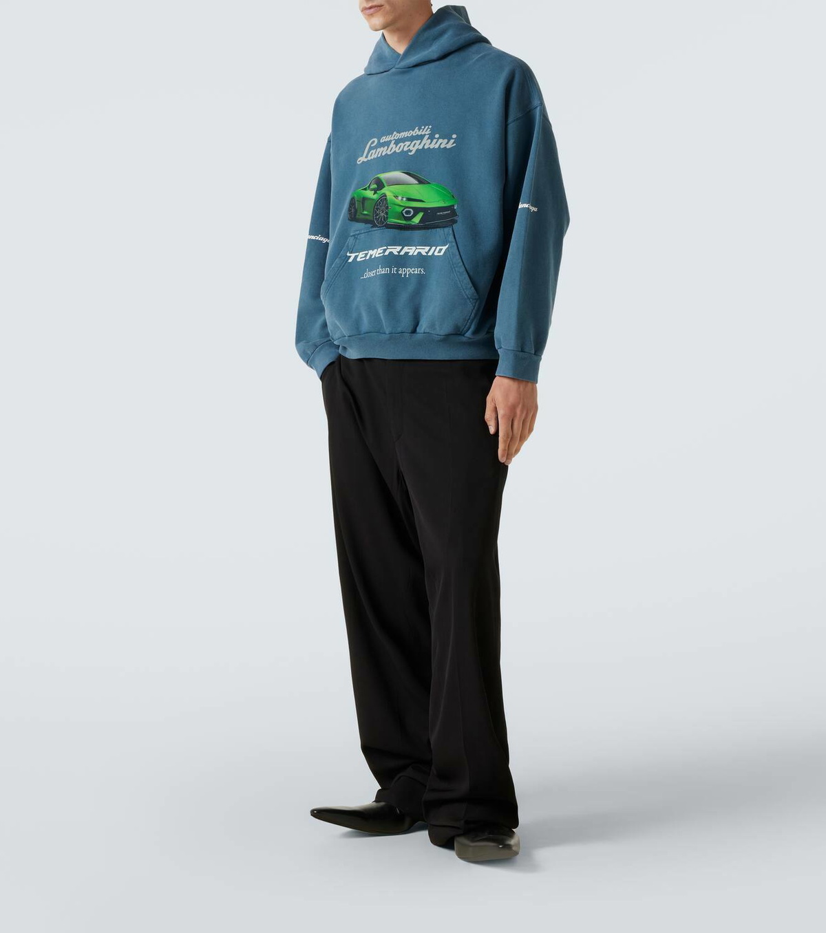 BALENCIAGA x Lamborghini プリント コットン ジップパーカー P01057349.jpg