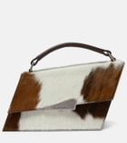 Acne Studios Distortion Small calf hair crossbody bag