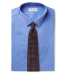 CHARVET - Blue Cotton-Poplin Shirt - Blue