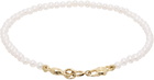 Mondo Mondo White Petite Pearl Bracelet