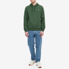 Lacoste Men's Classic Popover Hoody in Green