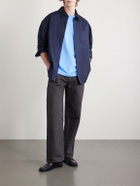 LOEWE - Logo-Embroidered Cotton-Jersey T-Shirt - Blue