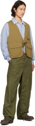 Engineered Garments Khaki Cloth Painter Trousers