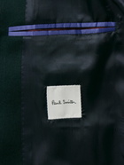 Paul Smith - Wool and Cashmere-Blend Flannel Blazer - Green