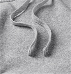 Nike - Sportswear Club Logo-Print Fleece-Back Jersey Drawstring Shorts - Gray