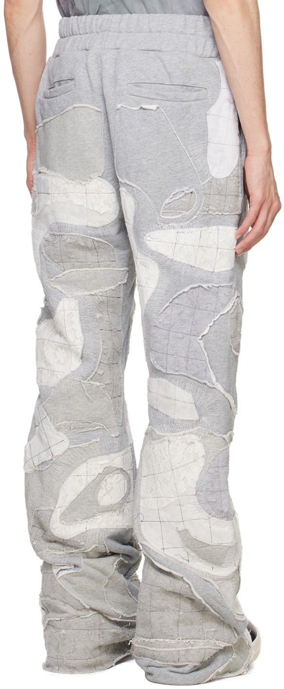 Who Decides War Gray Atom sweatpants