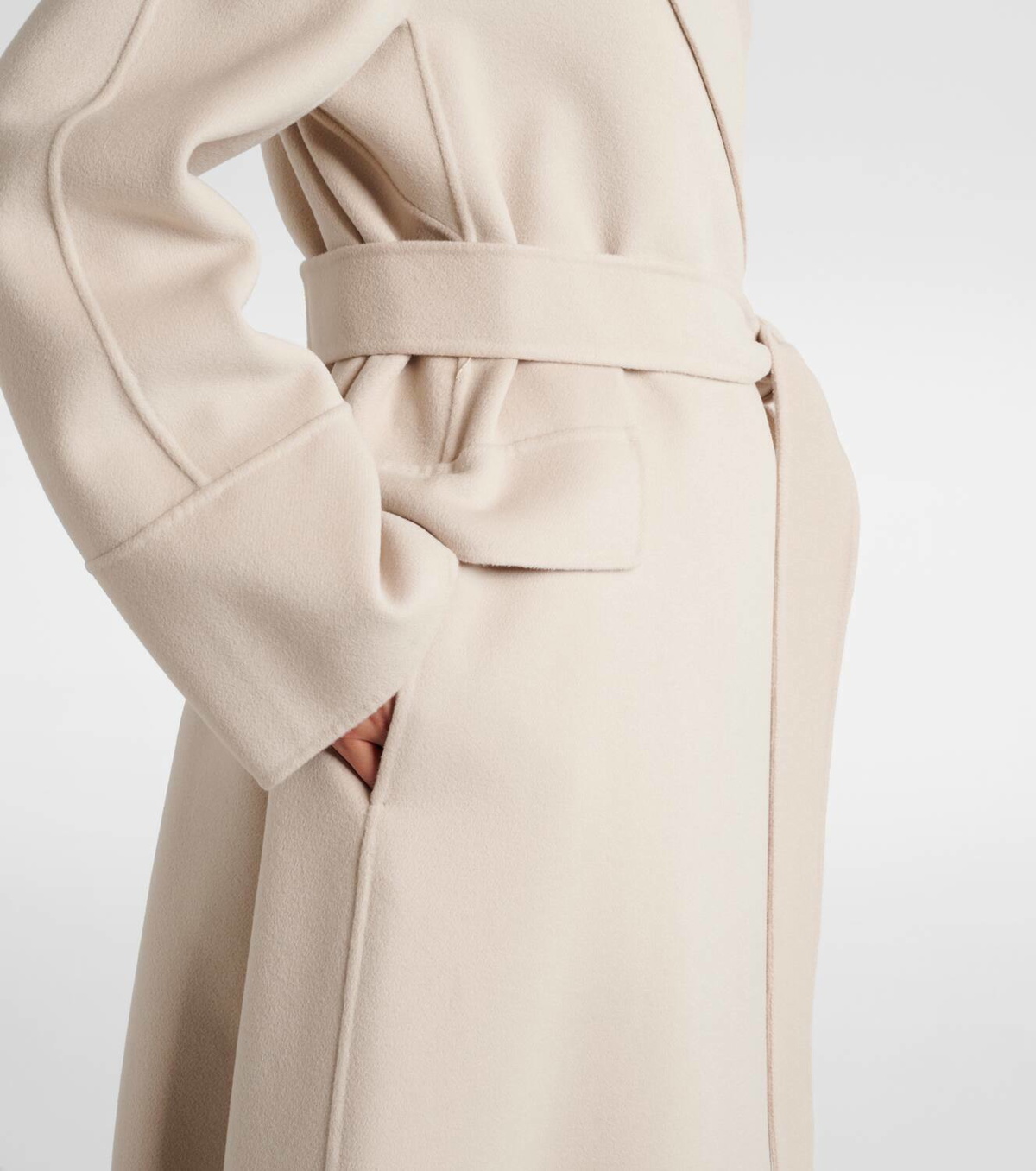 【送料 関税込】’S Max Mara Malika wool wrap coat S Max Mara Malika wool wrap coat S Max Mara