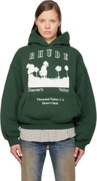 Rhude Green 'Thousand Palms' Hoodie