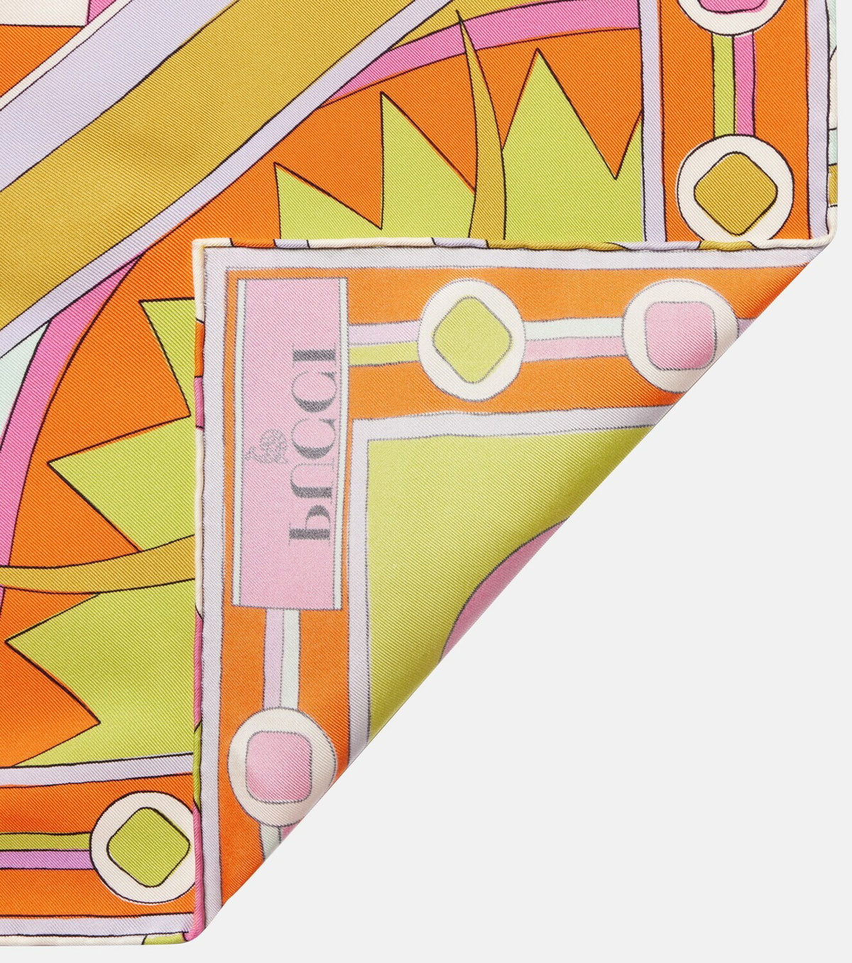 Pucci Vivara silk twill scarf