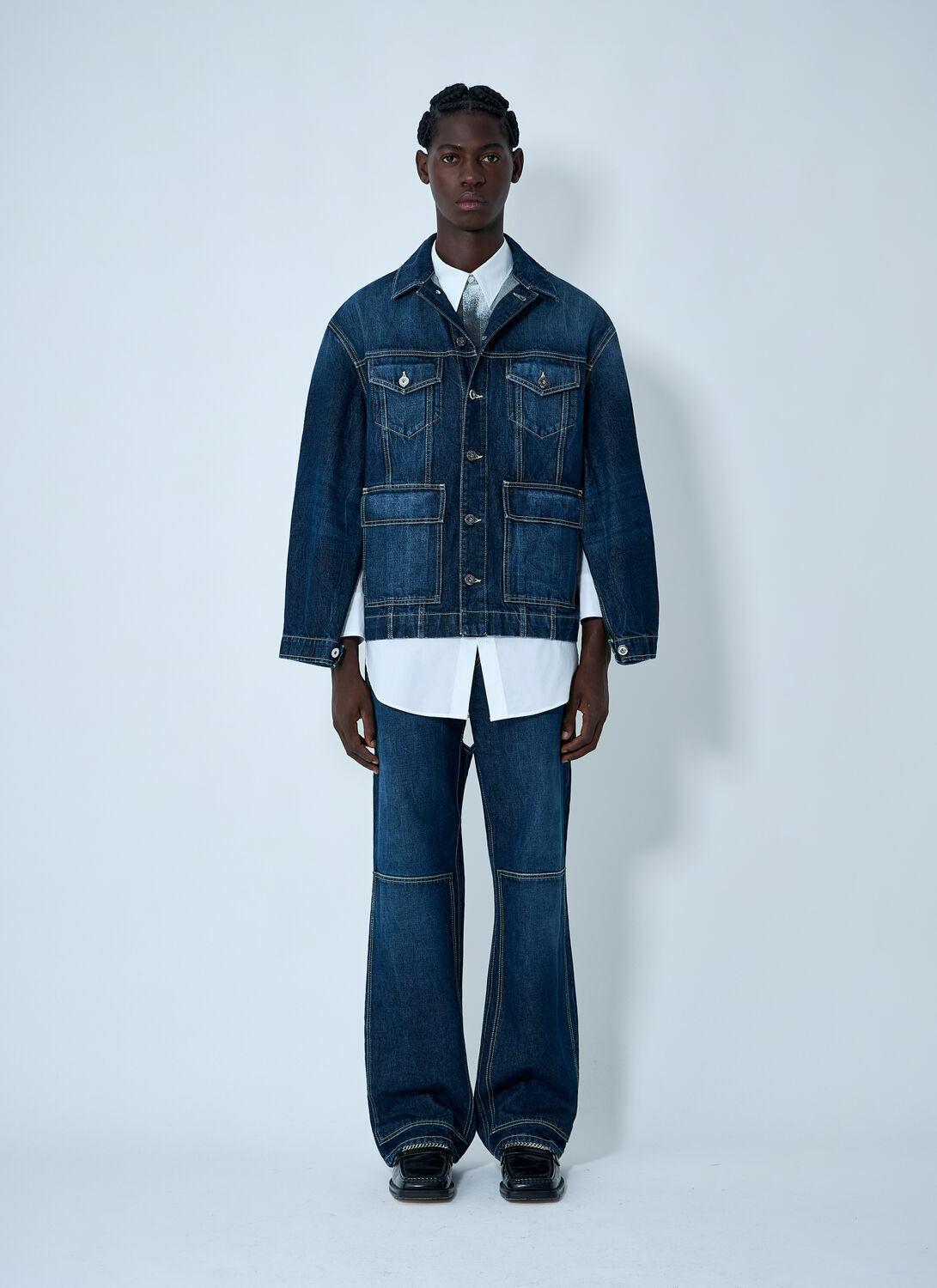 Jean Paul Gaultier Cut.Out Denim Jacket