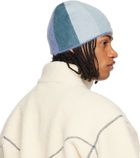 Dime Blue Mohair Skully Beanie