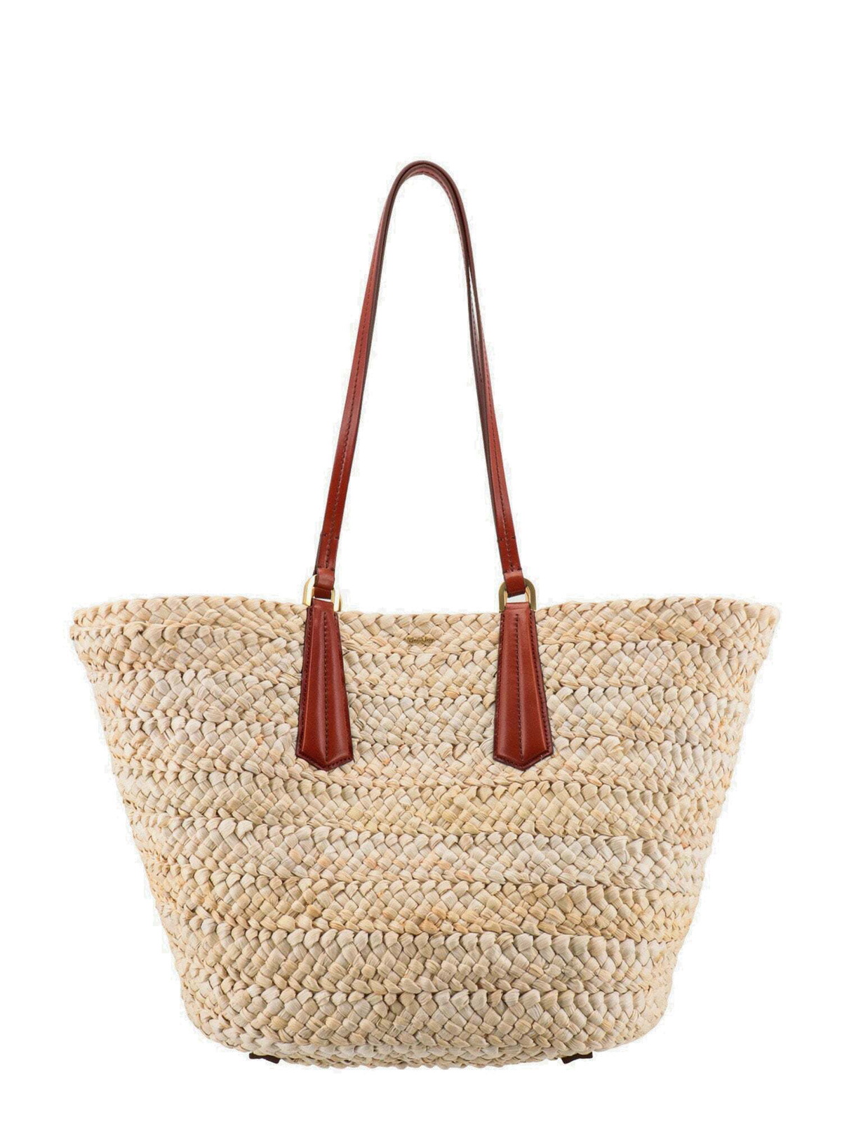 MAX MARA - Xl Straw Tote Bag Max Mara