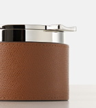Giobagnara Colorado leather-trimmed ashtray