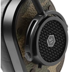 Master & Dynamic - MH40 Camouflage-Print Leather Over-Ear Headphones - Men - Army green