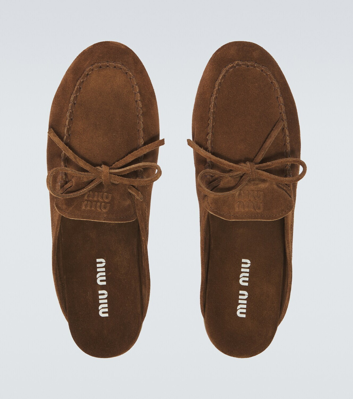 Miu Miu Suede mules