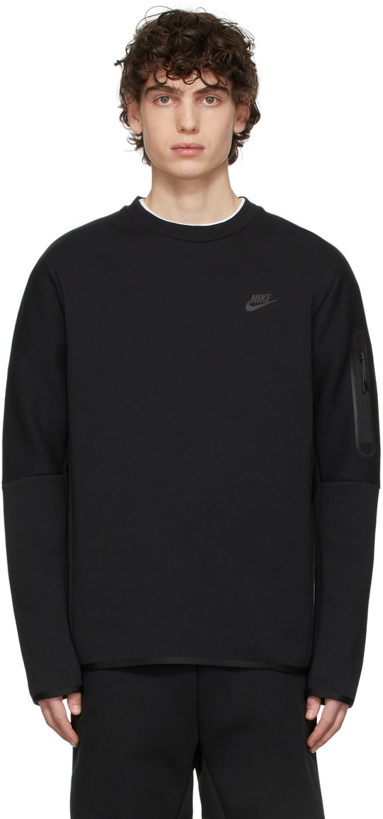 Photo: Nike Black Tech Fleece Sweatshirt