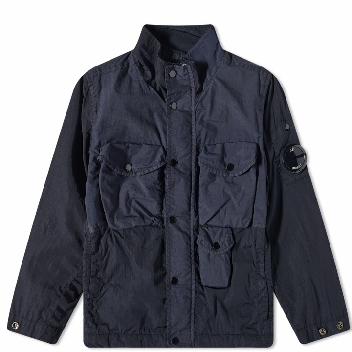 Photo: C.P. Company Undersixteen Women's Shell R Jacket in Total Eclipse