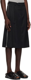 VAQUERA Black Zipper Skirt