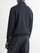 William Lockie - Wool Polo Sweater - Gray