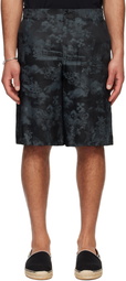 Off-White Black Jacquard Fresco Bowling Shorts