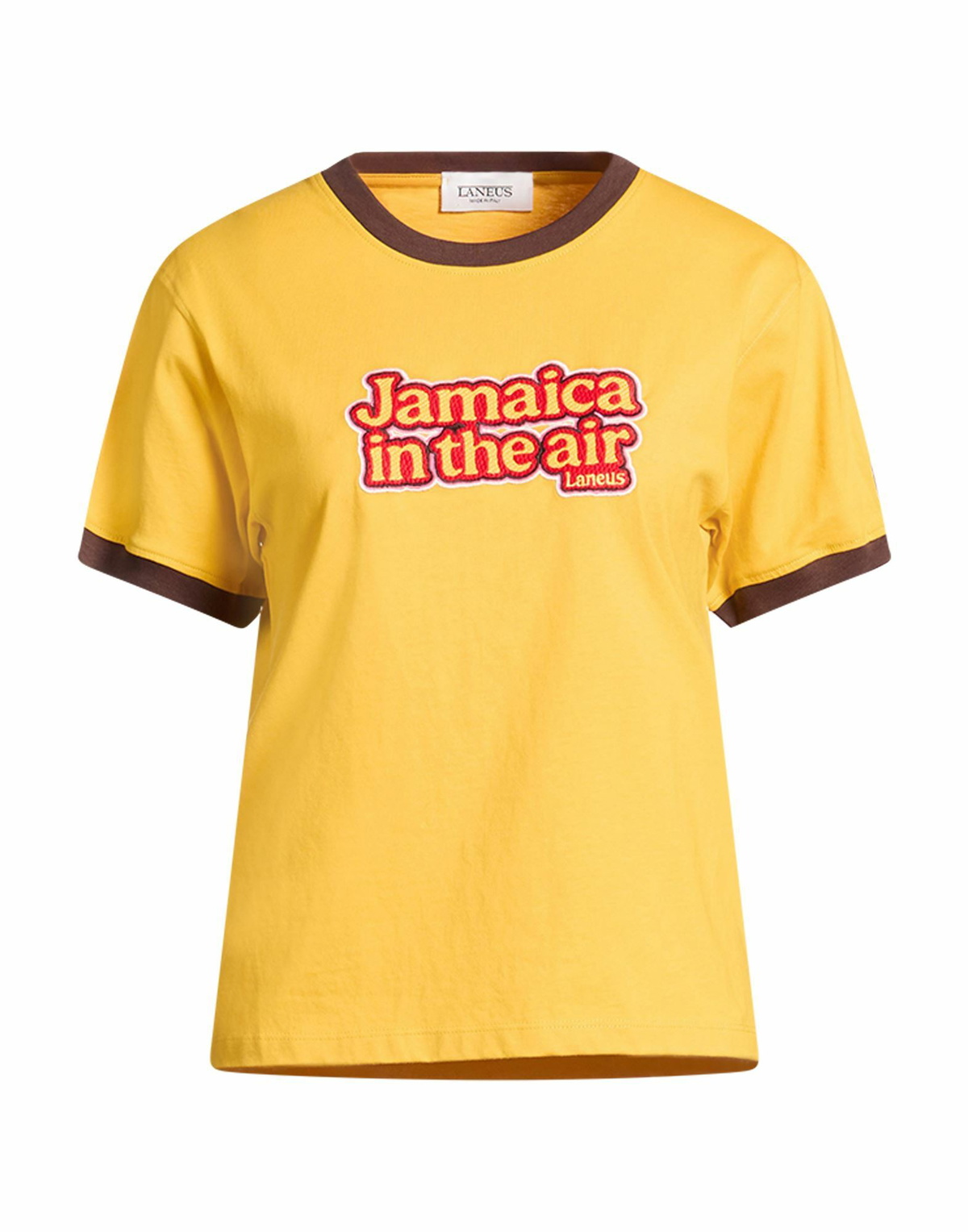 Laneus Womens T-shirt Marigold