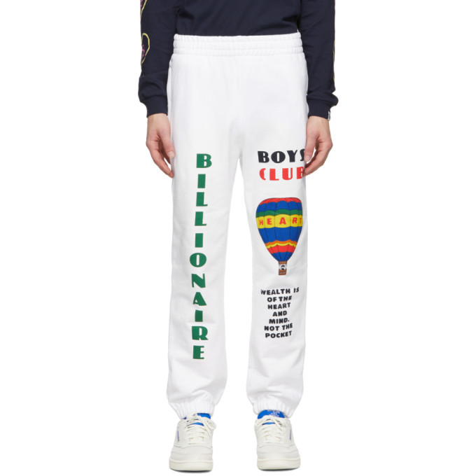 Photo: Billionaire Boys Club White Hot Air Balloon Lounge Pants