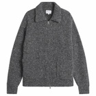 Norse Projects Men's Erik Donegal Diamond Jacket in Charcoal Grey