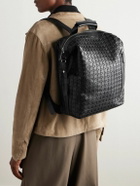 Serapian - Mosaico Textured-Leather Backpack