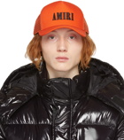 AMIRI Orange Core Logo Trucker Cap