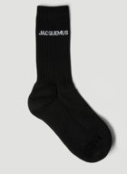 Jacquemus - Les Chaussettes Socks in Black