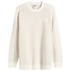Adidas Women's Knit Jumper in Wonder White/Sand Strata/Alumina