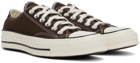 Converse Brown Chuck 70 Sneakers