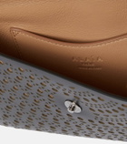Alaïa Louise 20 Mini leather clutch