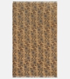 The House of Lyria Tormento floral linen tablecloth
