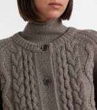 Lisa Yang Winroe cable-knit cashmere cardigan