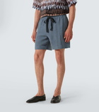 Commas Lounge linen shorts