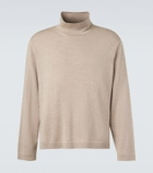 Stòffa Wool and silk turtleneck sweater