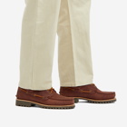 Timberland Men's Two Tone Authentic 3 Eye Classic Lug Shoe in Medium Brown Full Grain