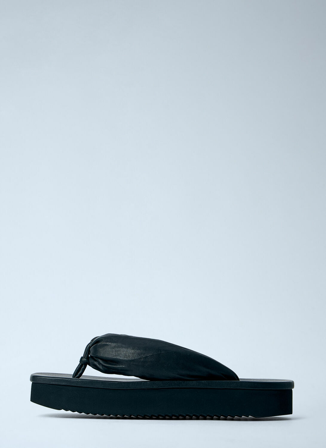 Rick Owens Hollywood Flip Flop Leather Sandals