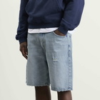 Picante Men's Distressed Denim Short in Thrashed Blue