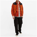 Albam Men's Sherpa Fleece Vest in Orange