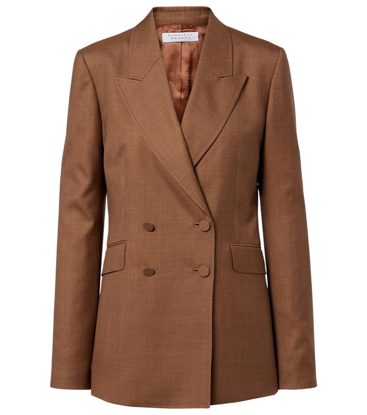 Photo: Gabriela Hearst Angela wool and silk blazer
