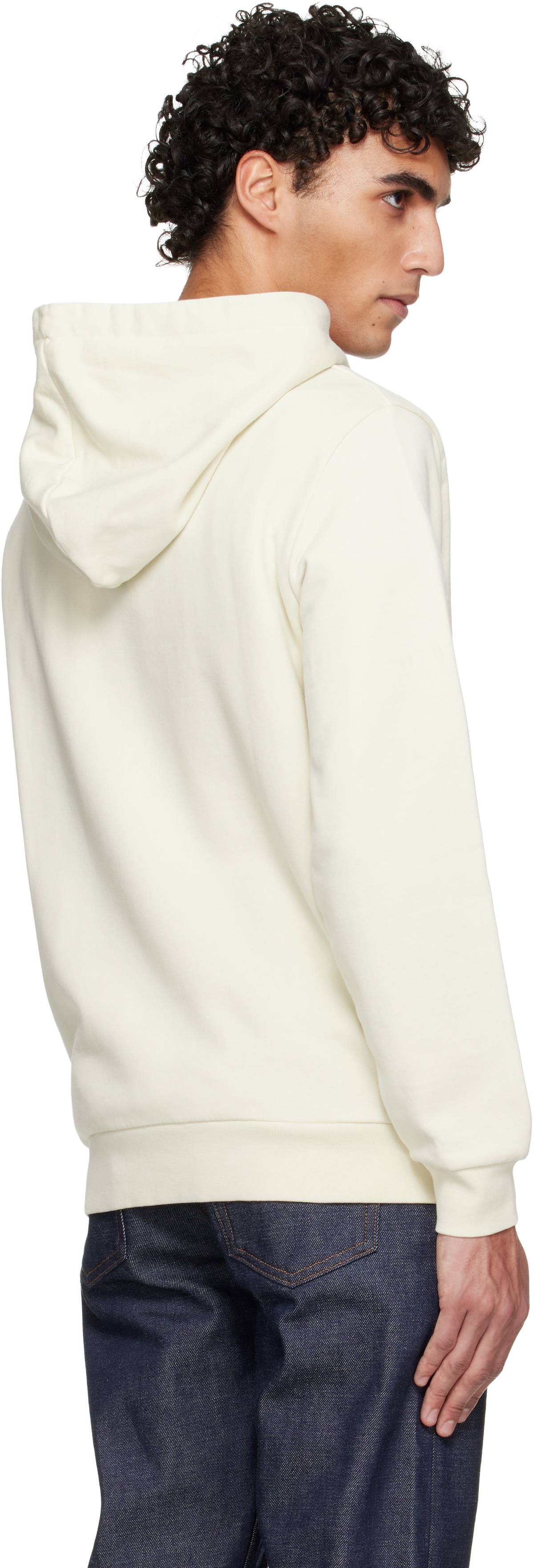 A.P.C. Off-White Standard Grand 'VPC' Hoodie