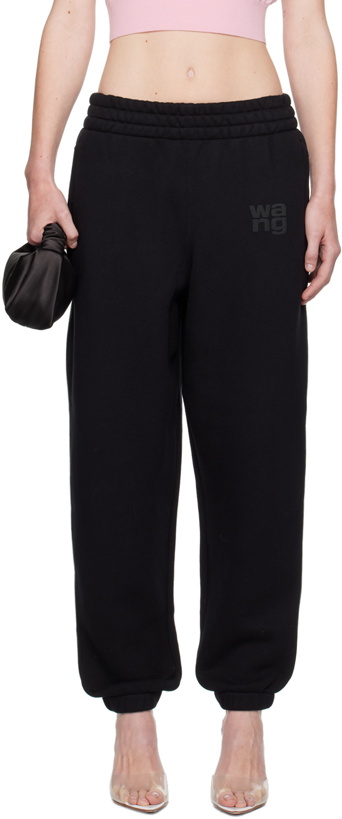 Photo: alexanderwang.t Black Classic Lounge Pants