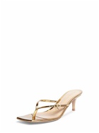GIANVITO ROSSI - 55mm Ribbon Leather Thong Sandals