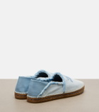 Jimmy Choo Avi embroidered canvas espadrilles